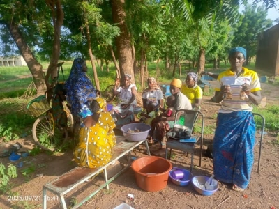 Valorisation du soja local à Gomponsom