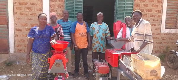 Formation de l’équipe technique du broyeur du CGR ( Comité de Gestion Régionale ) de la Boucle du Mouhoun