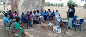 Présentation des innovations paysanne de Diobass Ecologie et Société à Zougo dans la commune de koupéla