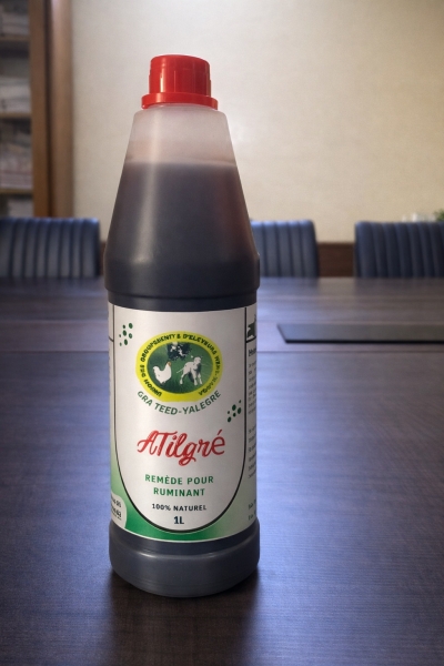 Atilgré remède 100% naturel  qui lutte contre la diarrhée de vos petits ruminants.