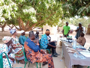 Présentation des innovations agro écologiques a 20 Organisations paysannes de Reo.